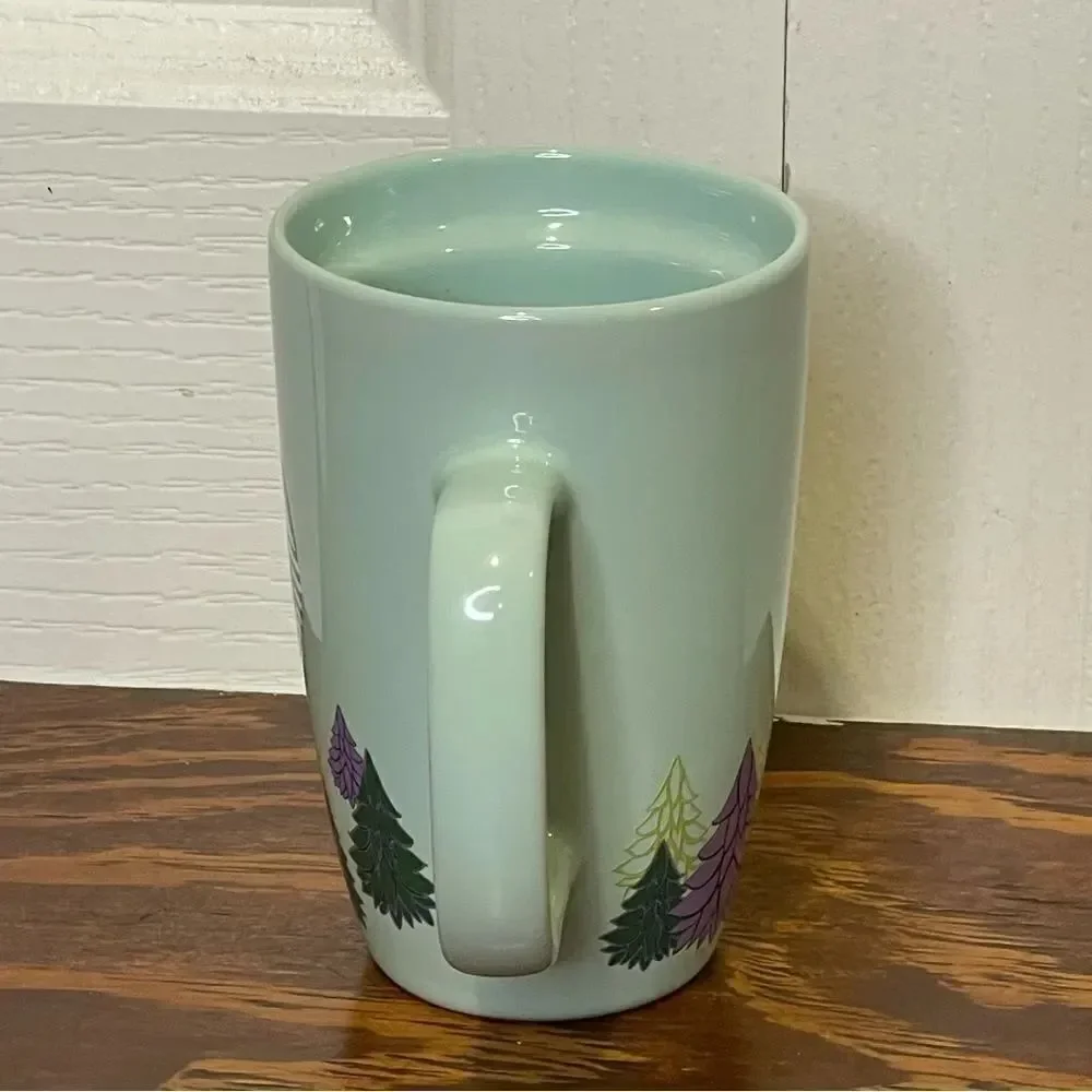 Starbucks 2020 Winter Coffee Mug Cup 12 FL OZ Mint Color